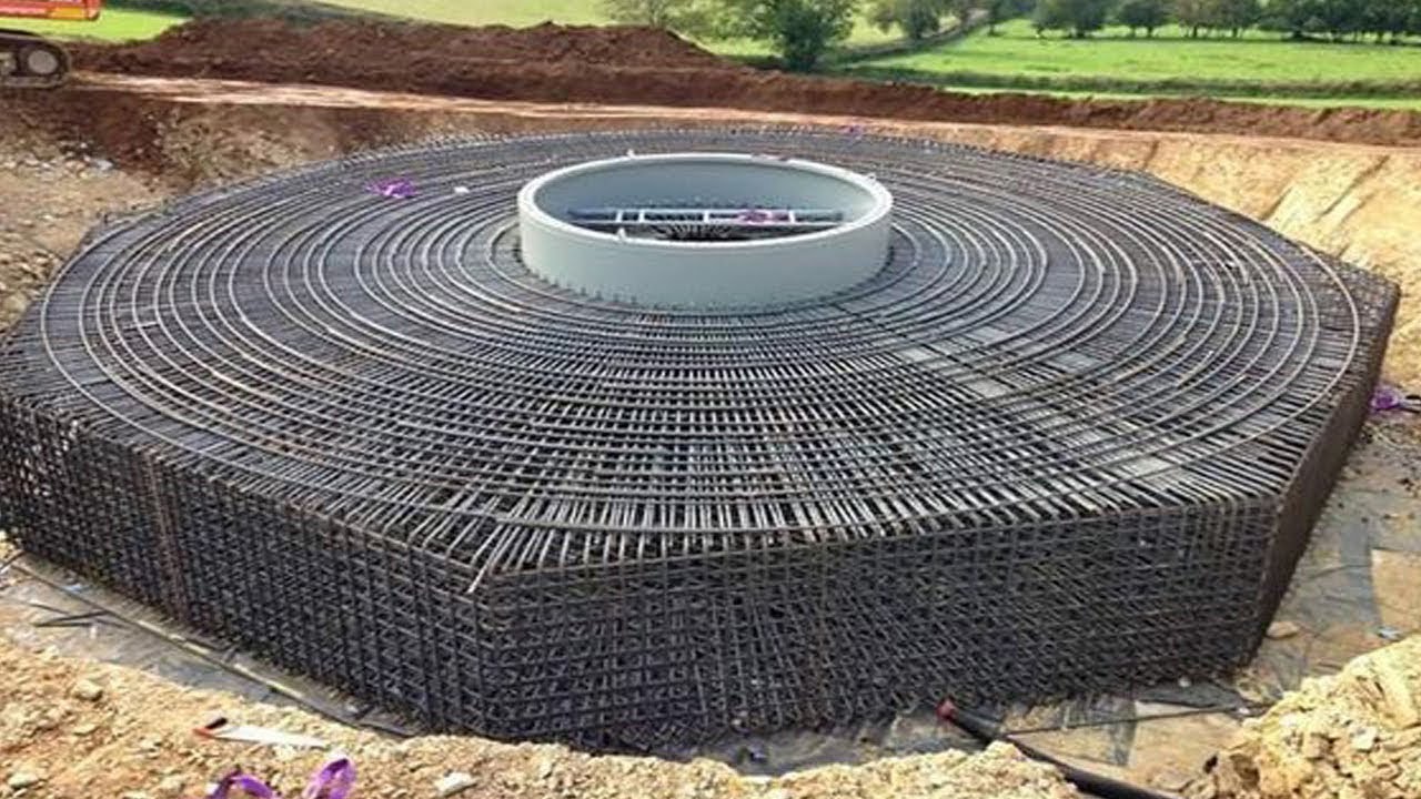 Все должны смотреть видео: Удивительный современный процесс строительства ветряной электростанции