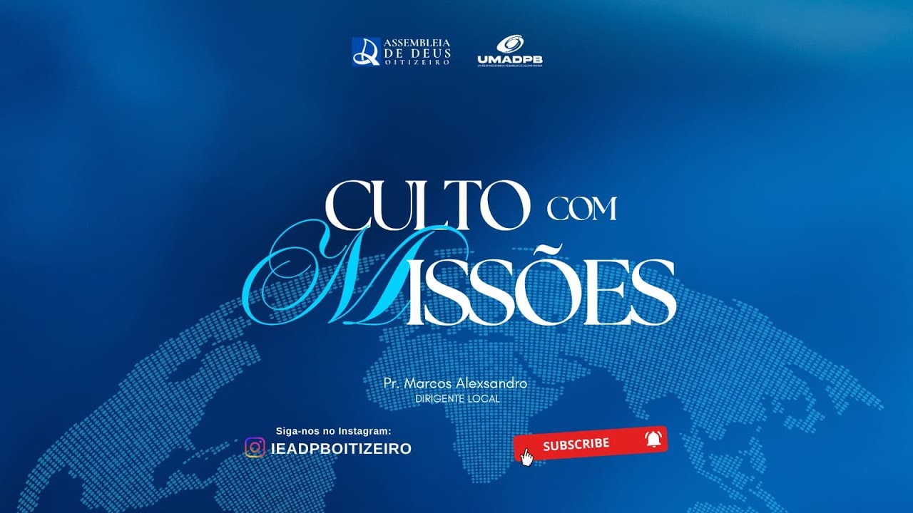 08/02/2026 CULTO COM MISSÕES [HD]