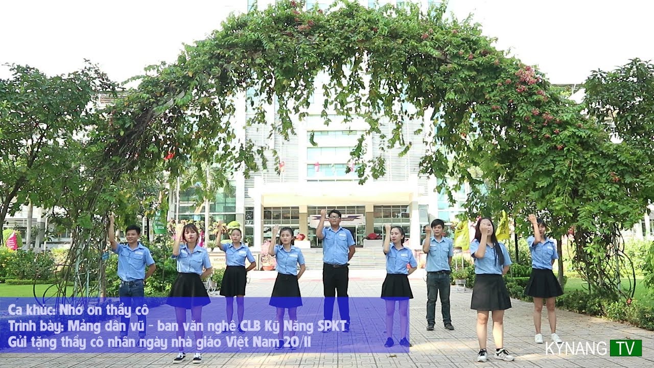 Nhảy hiện đại ca khúc nhớ ơn thầy cô nhân dịp 20/11 || KỸ NĂNG TV - UTE