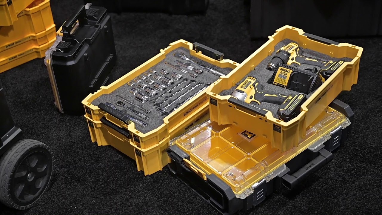 ЗАПУСК STAFDA 2019 — масштабные обновления Dewalt TOUGHSYSTEM 2.0