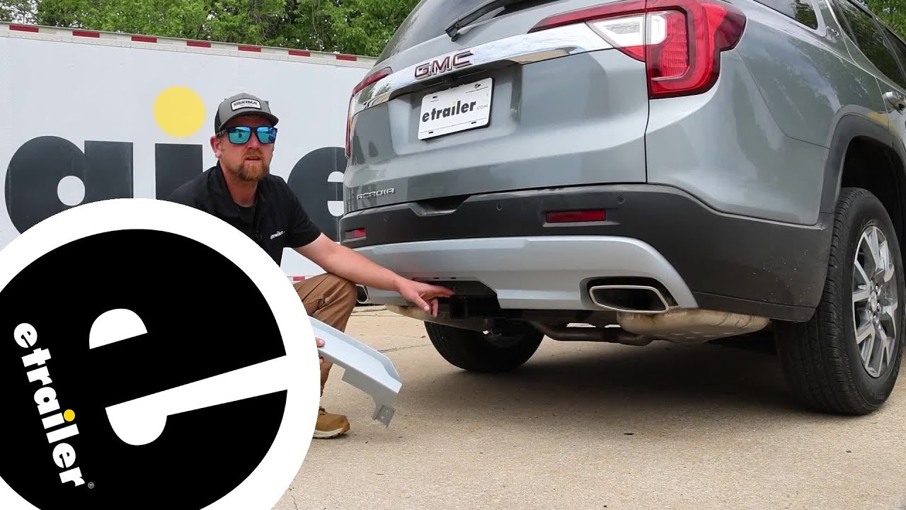 etrailer | Setting up the Curt Trailer Hitch Receiver on a 2023 GMC Acadia