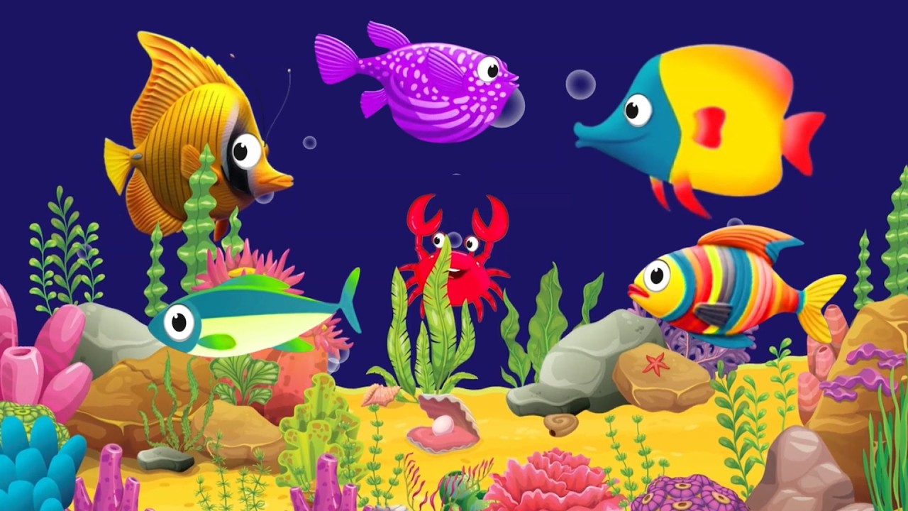 Bedtime Lullaby for Babies, Kids & Parents 😍 Animation🐟Fish lullaby🐟Calming Fishes #3567 #babysle