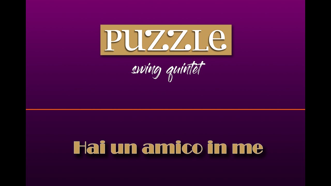 PUZZLE SWING 5et - HAI UN AMICO IN ME (You've got a friend in me)