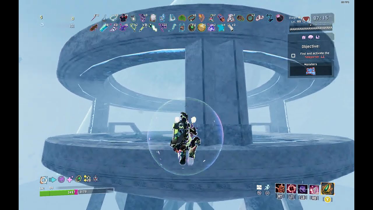 RGFM (railgunner flight mode) Risk of rain 2. Boss rush Railgunner vs all 3 final bosses