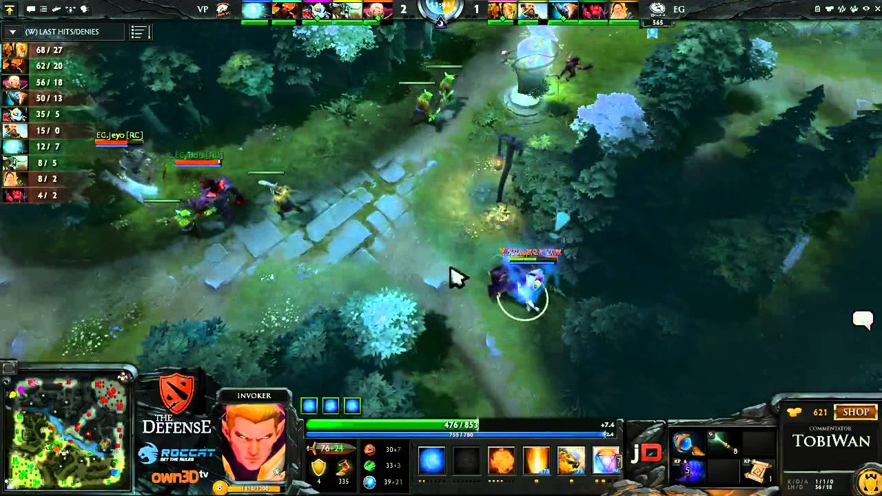 The Defense 3 - VirtusPro vs Evil Geniuses Game 1