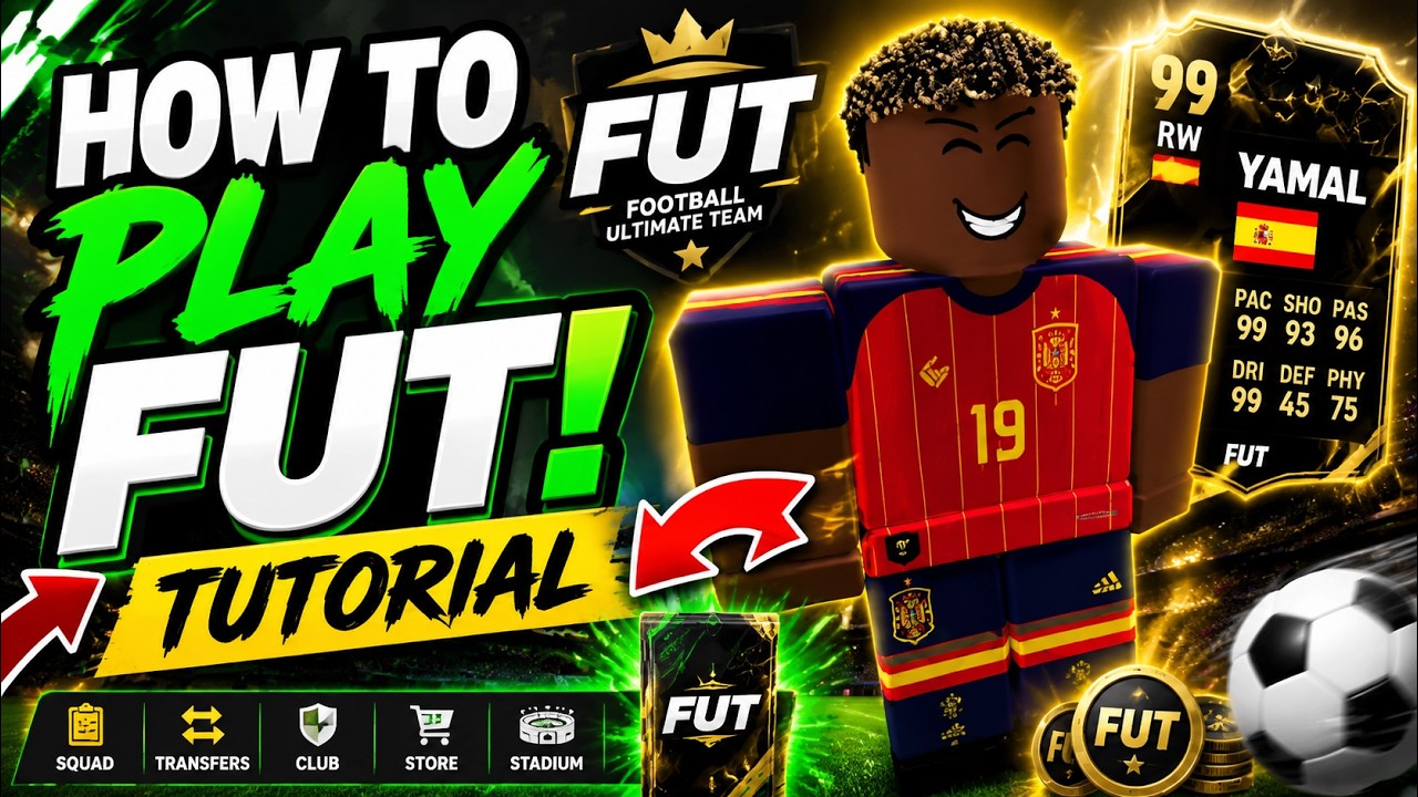 How to play the new roblox football game FUT