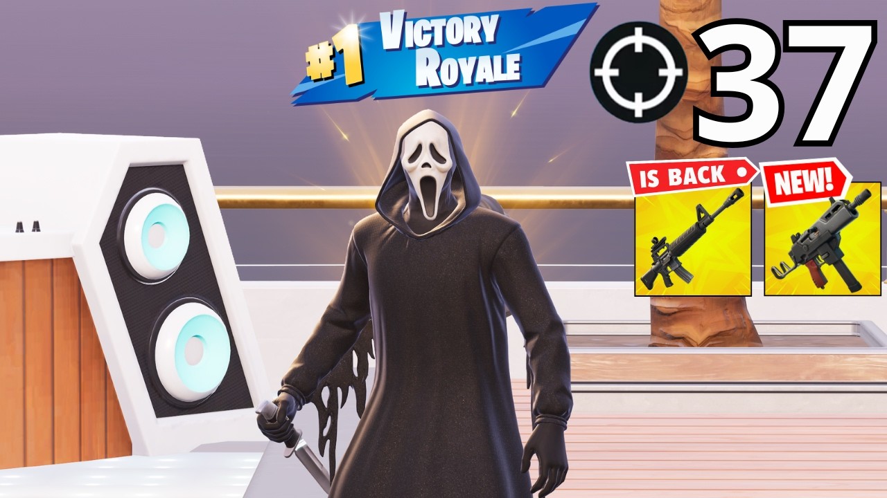 37 Elimination Gameplay Wins Zero Build (NEW FORTNITE CHAPTER 7 SEASON 1)