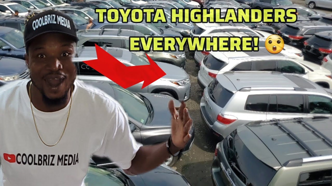 Из Америки в Нигерию: цены и характеристики Toyota Highlander