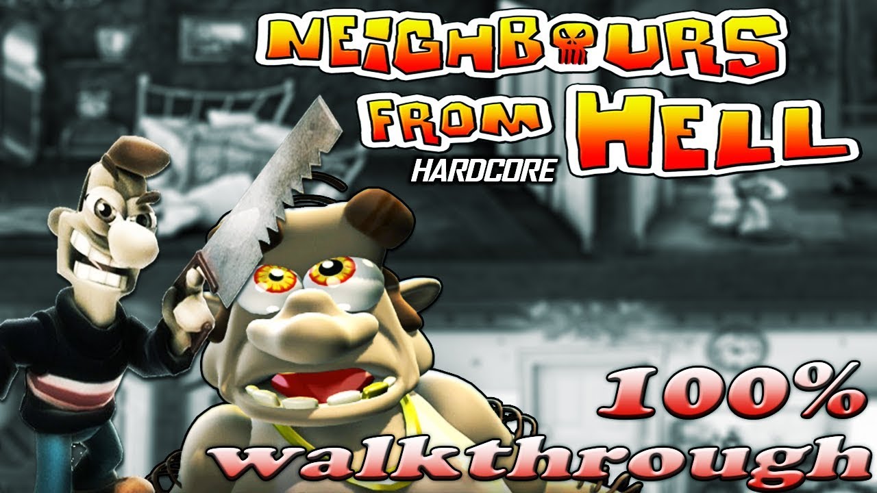 Neighbours From Hell HARDCORE - ALL Seasons [100% walkthrough]
