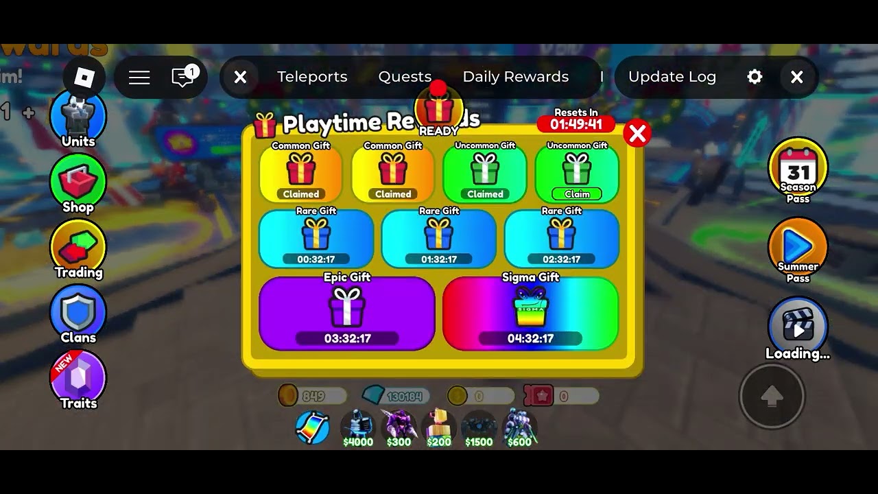 Playing with my friend in ttd