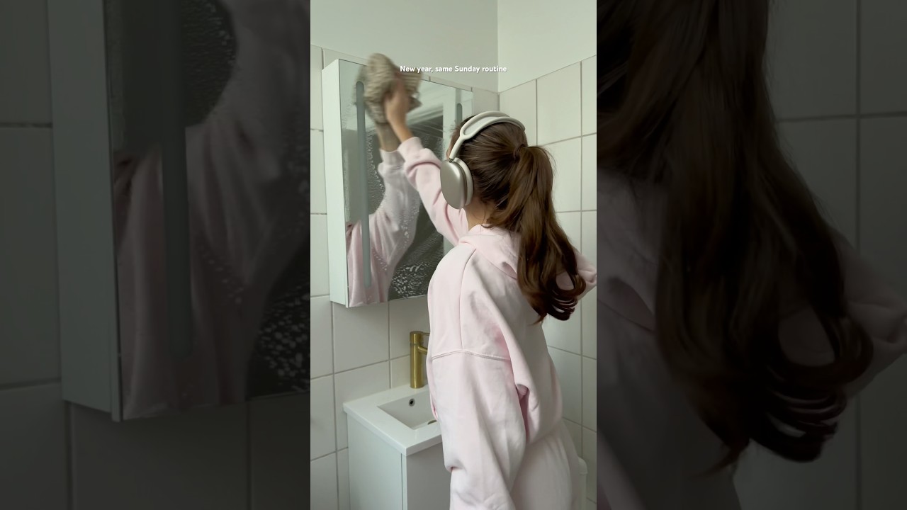 Clean girl reset 🎀 #aesthethicvlog #sundayreset #cleanwithme #resetroutine