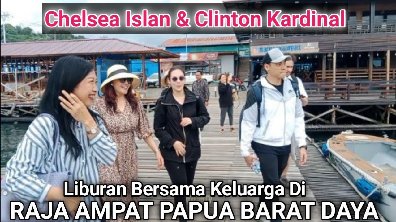 Chelsea Islan & Clinton Kardinal Liburan ke Raja Ampat Papua Barat Daya
