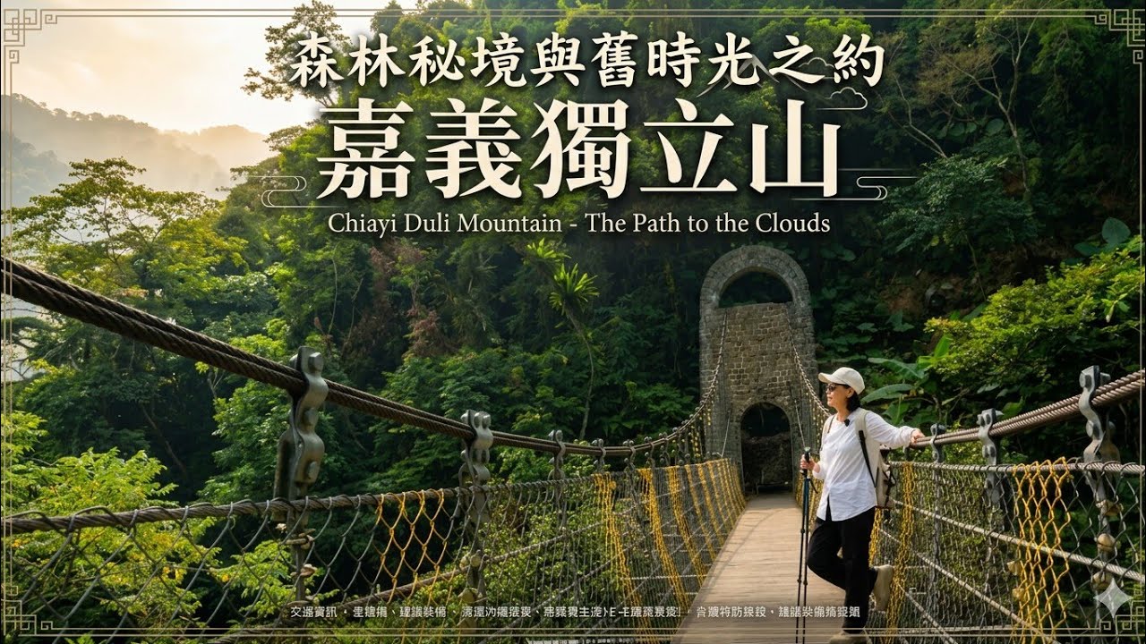 【嘉義  竹崎】這座山叫獨立山但走起來完全不一樣|全台唯一鐵道依偎的步道|小百岳#58