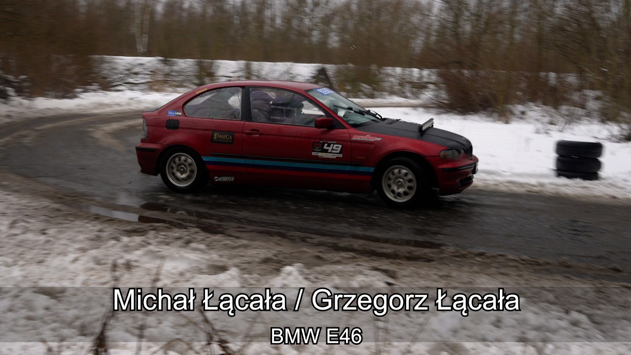 Michał Łącała  / Grzegorz Łącała -  BMW E46 | Trening Rally Park Kaczyce