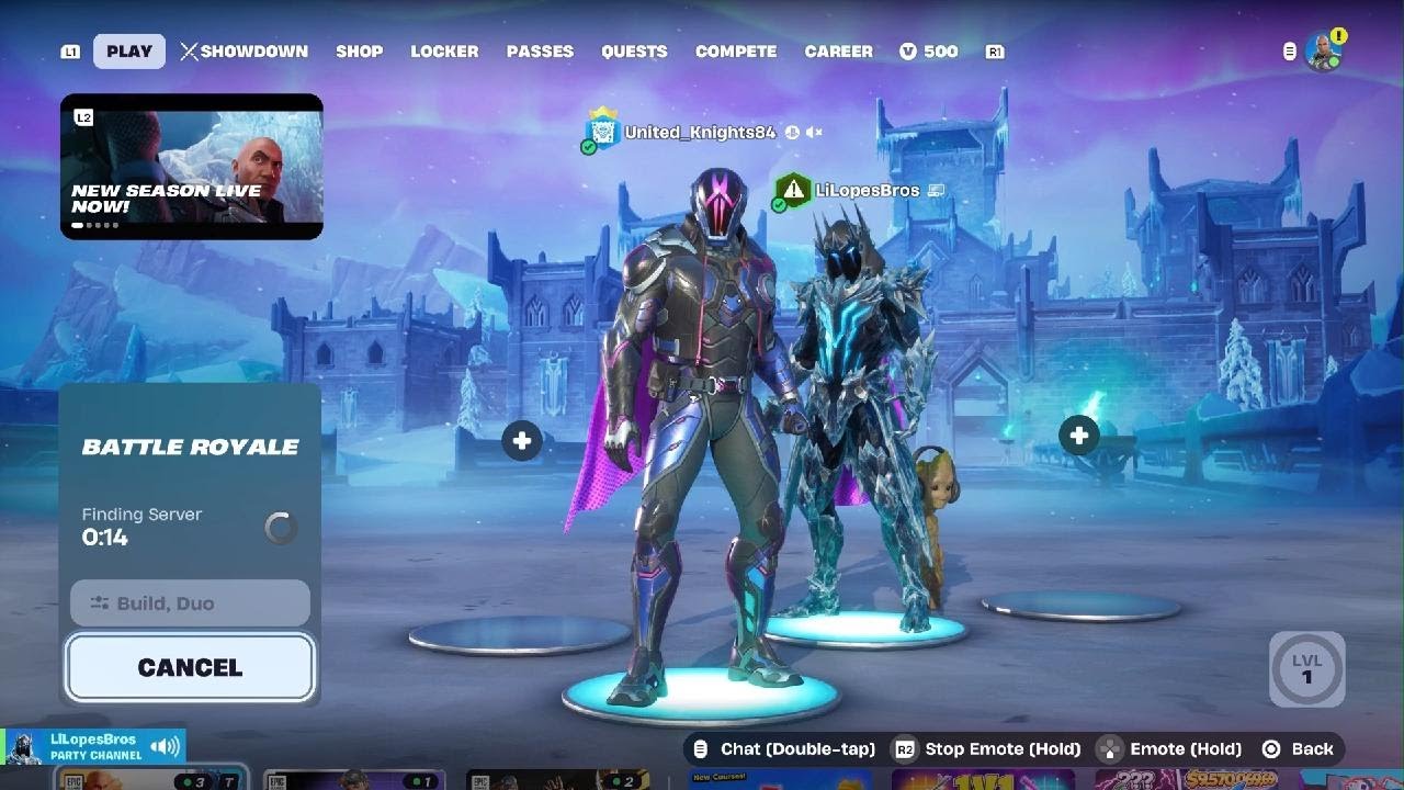 Fortnite Battle Royale | CHAPTER 7 SEASON 2 Is Here 🔥ShowDown 😱 LopesBros