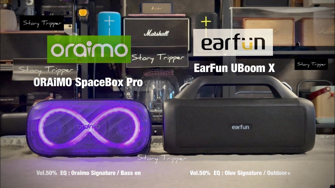 ORAiMO SpaceBox Pro vs EarFun UBoom X