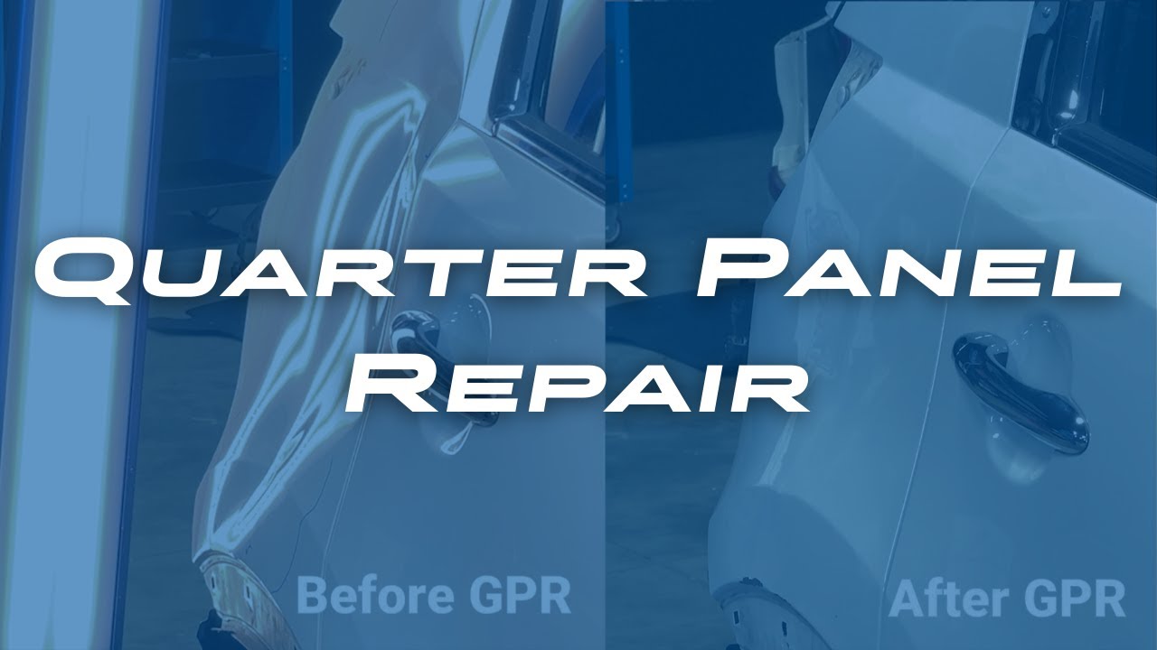 FULL Pull-To-Paint Repair on Kia Quarter Panel