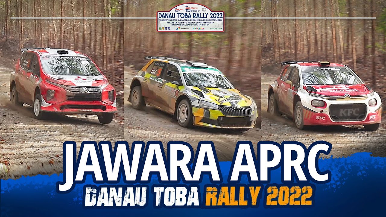 MOMENT TERBAIK JAWARA APRC DANAU TOBA RALLY 2022