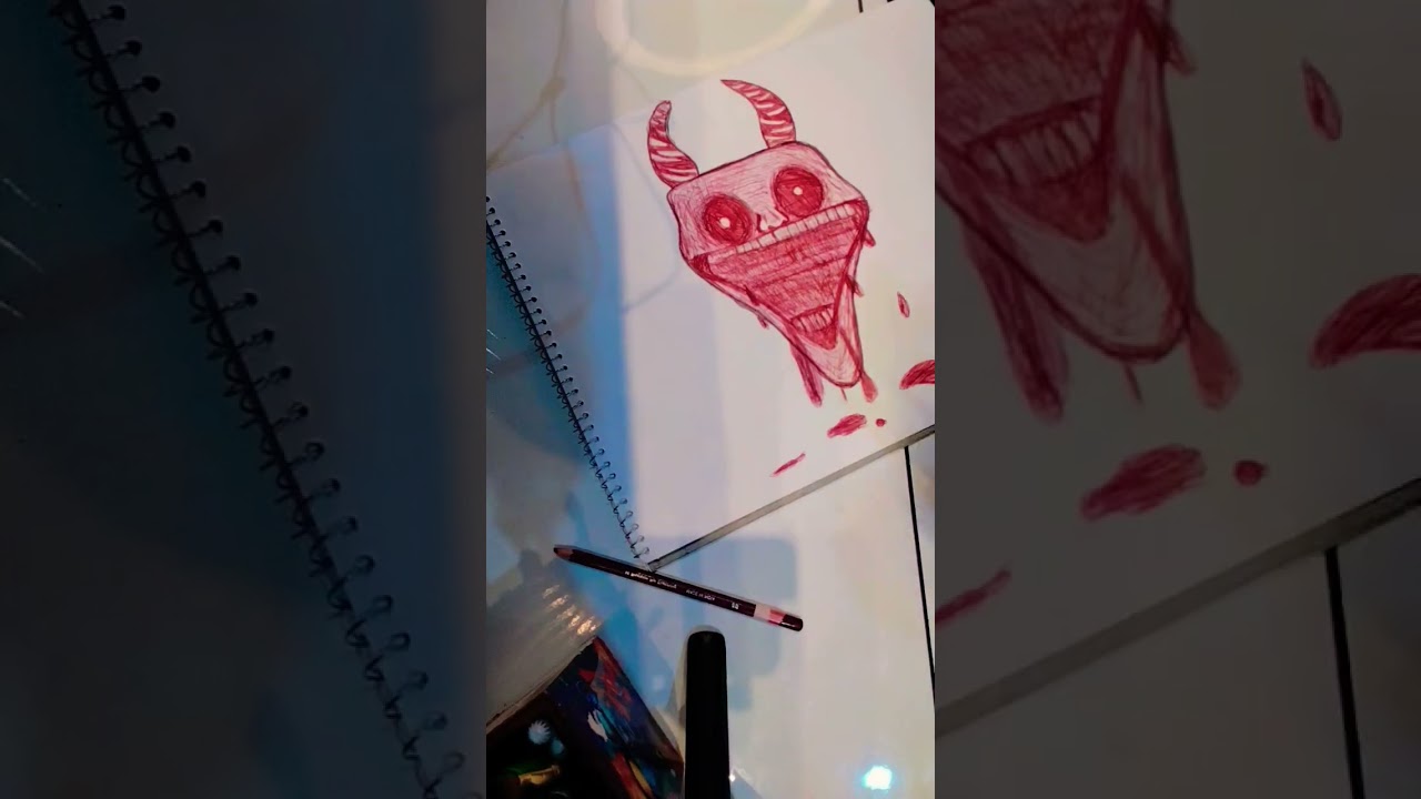 Troll 🧌 face 😈 drawing #anime #nightcore #speedsong #music