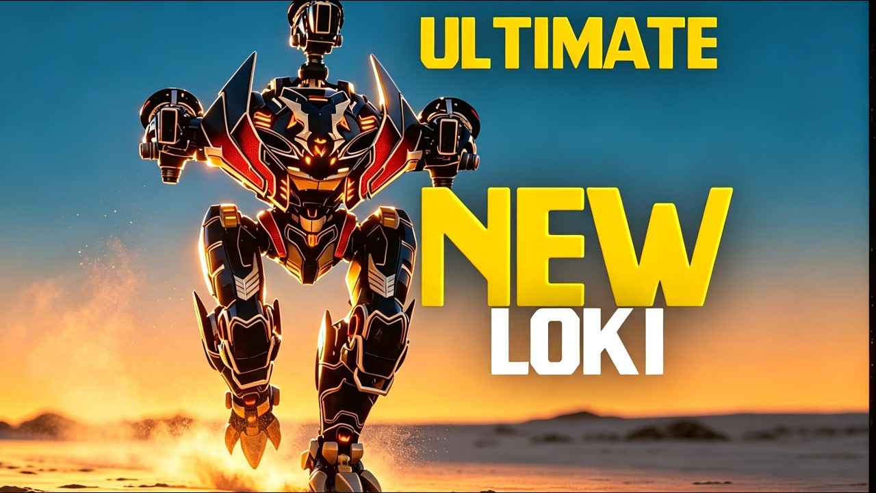 ULTIMATE LOKI IS HERE! 😱 FIRST TEST ON THE TEST SERVER | War Robots