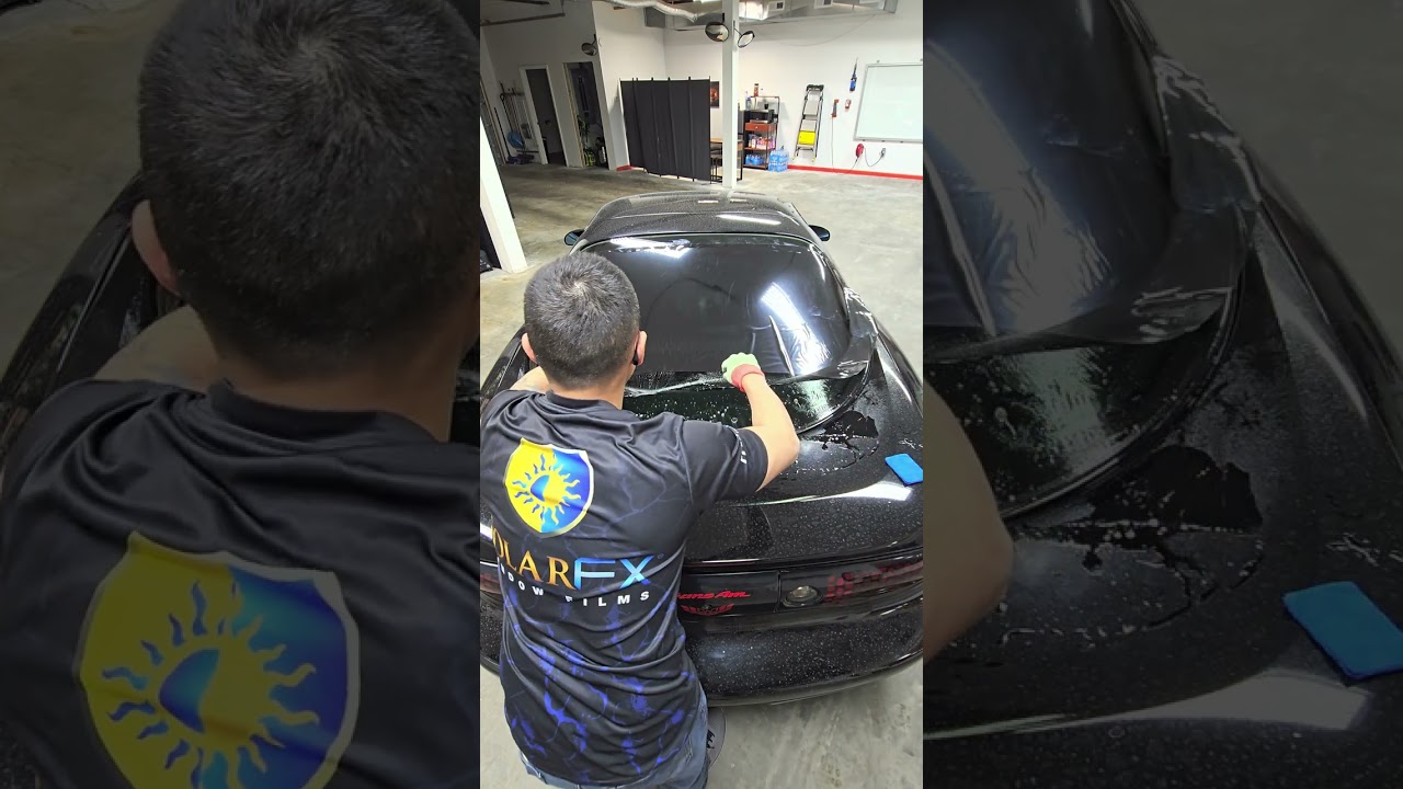 1994 Pontiac Firebird back glass heat shrink