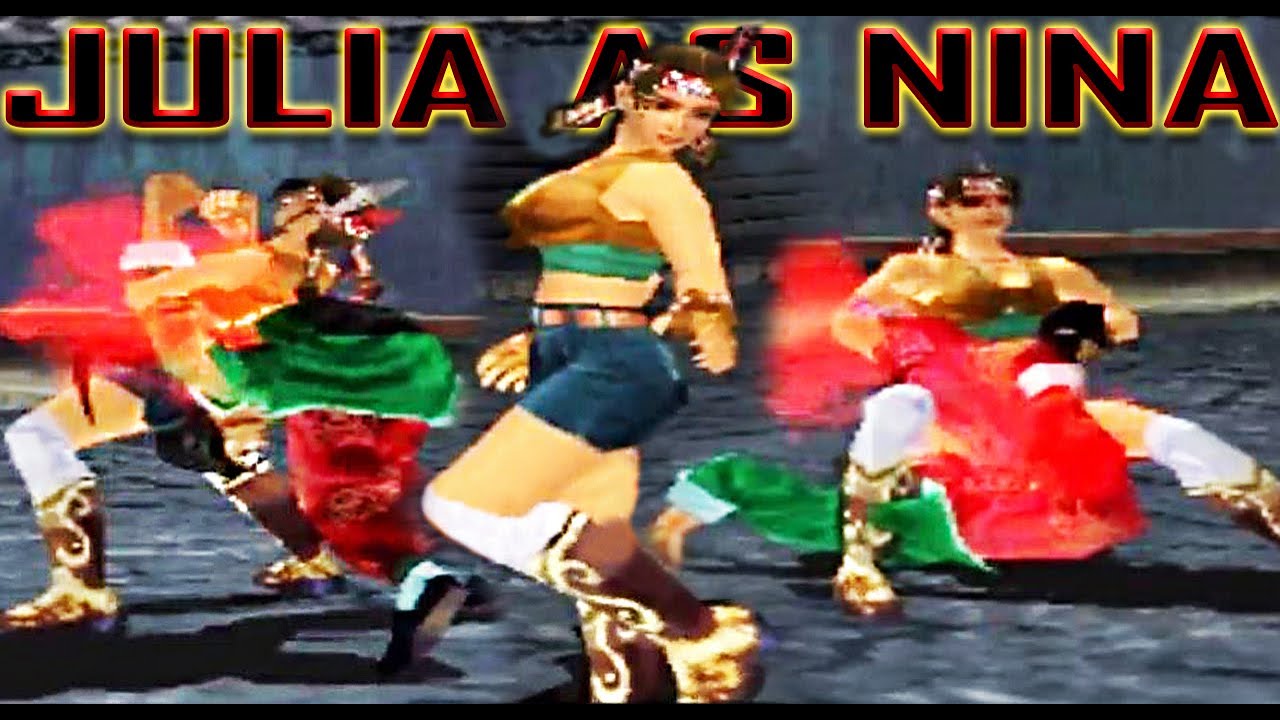 [TAS] Julia With Nina's Moves Gameplay - Tekken 3 (Arcade Version) (Remake)
