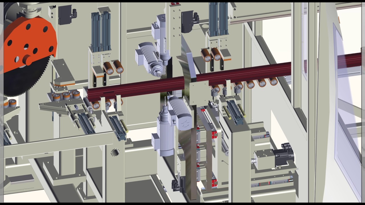 SC-220/60 Profile Machining Center (Aluminum)