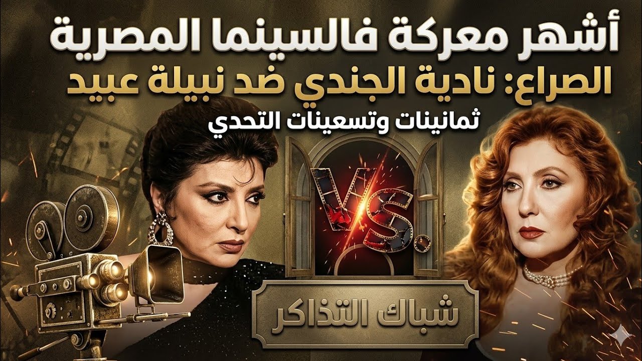 موضوع هيرجعك اجواء التسعينات و نجمة مصر الاولى ونجمة الجماهير فالتسعينات #مشاكل_فنانين نادية و نبيلة