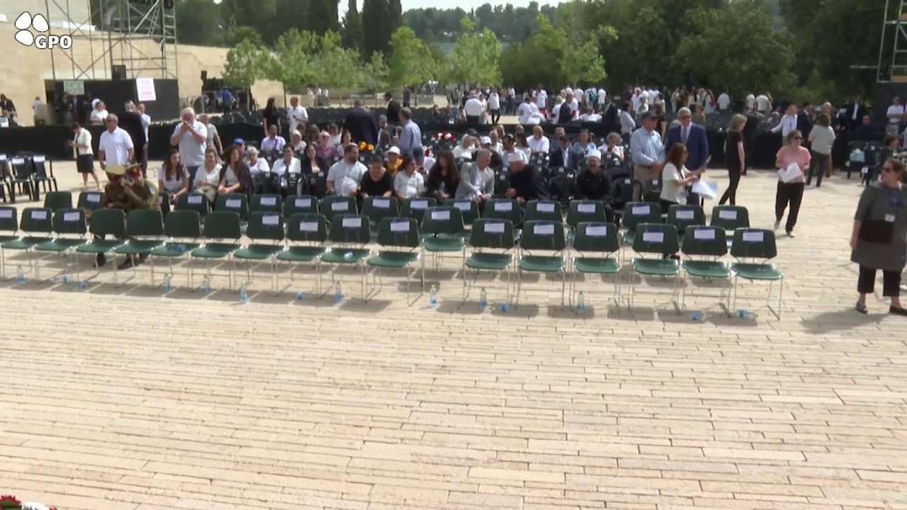 GPO Live: Wreath-Laying Ceremony for Holocaust Martyrs' and Heroes' Remembrance Day at Yad Vashem