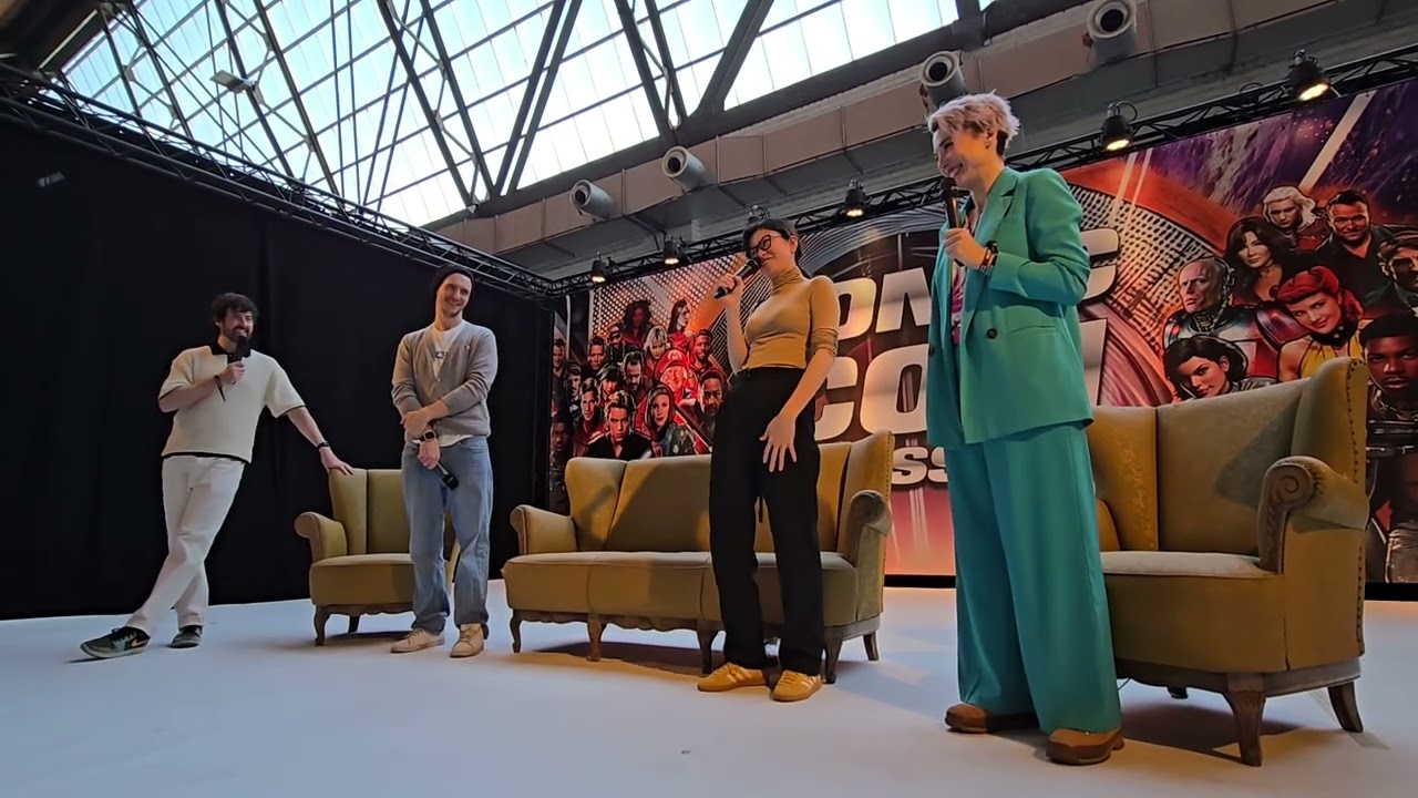 Arcane Panel with Harry Lloyd & Katie Leung - Brussels Comic Con 2025