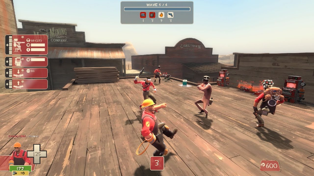 Team Fortress 2 MvM Engineer Gameplay