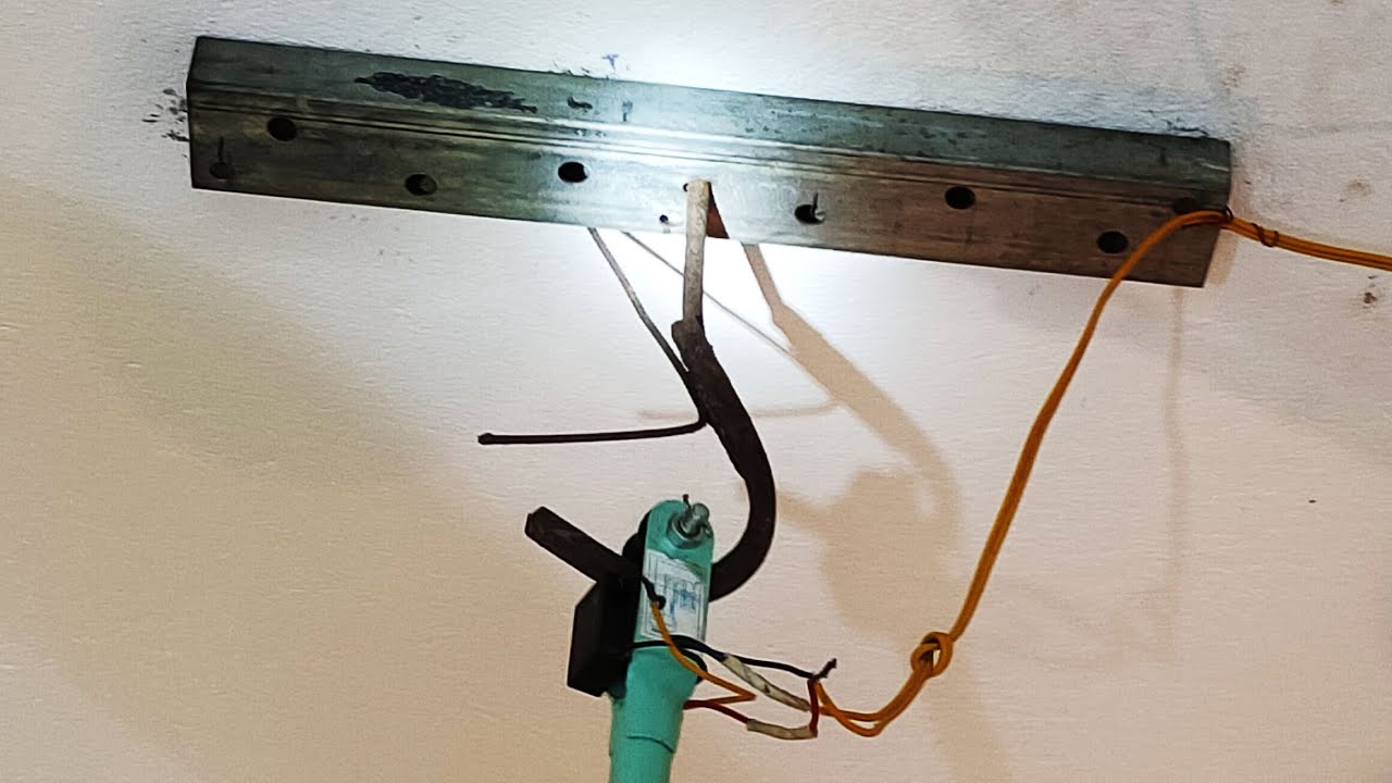 Lắp quạt trần không có móc treo cách nào đúng cách - mua quạt gì