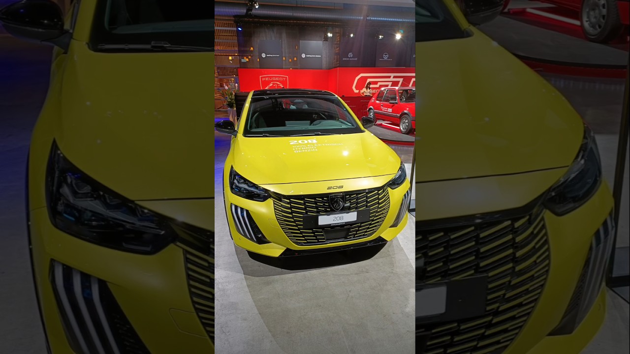 2026 Peugeot 208 GT Hybrid - Auto Z&uuml;rich Car Show 2025