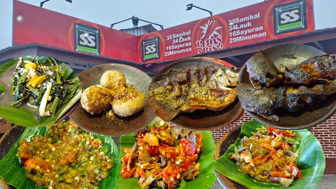 WAJIB COBA!!! MAKAN ENAK HARGA MURAH PILIHAN SAMBELNYA BANYAK || WAROENG SPESIAL SAMBEL SS