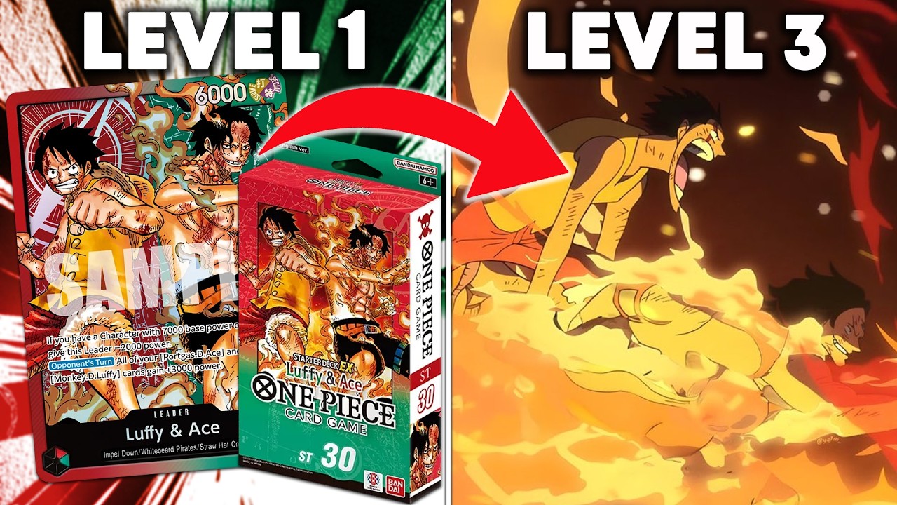 Руководство по стартовой колоде Луффи и Эйса! - One Piece TCG