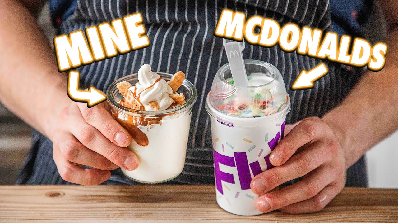 Making The McDonalds McFlurry At Home | But Better
