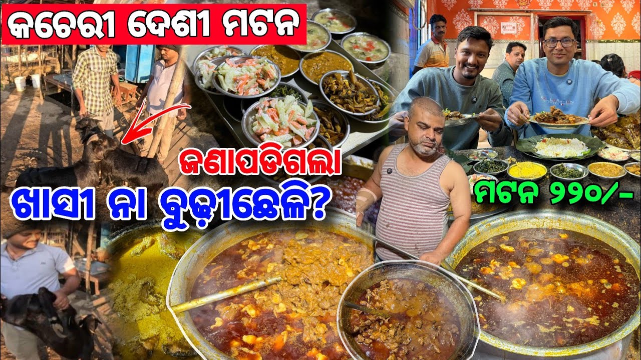 ବାଲେଶ୍ୱରରେ😱 ଦେଶୀ Mutton କହିବା ଆଉ ବିକିବା❓ Hotel Garma Garam Mutton 🚫 ସତ କଣ ଦେଖନ୍ତୁ Baleswar MUTTON 