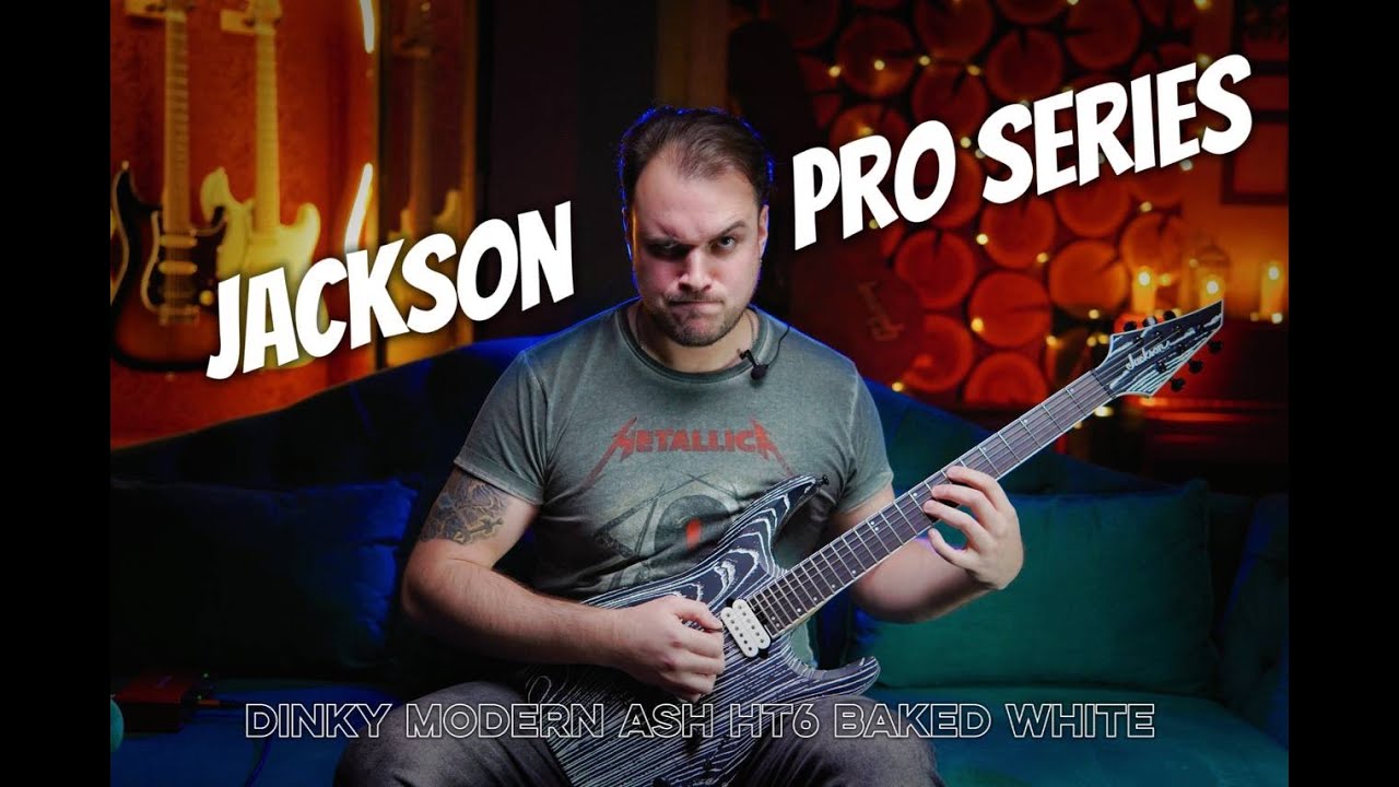 Как звучит Jackson Pro Series Dinky DK Modern Ash HT6 Baked White | Обзор от Александра