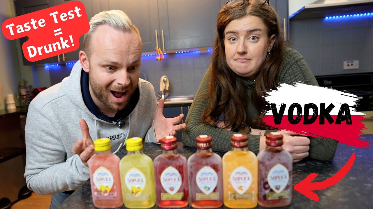 Getting drunk on Polish Vodka! | Taste Testing |