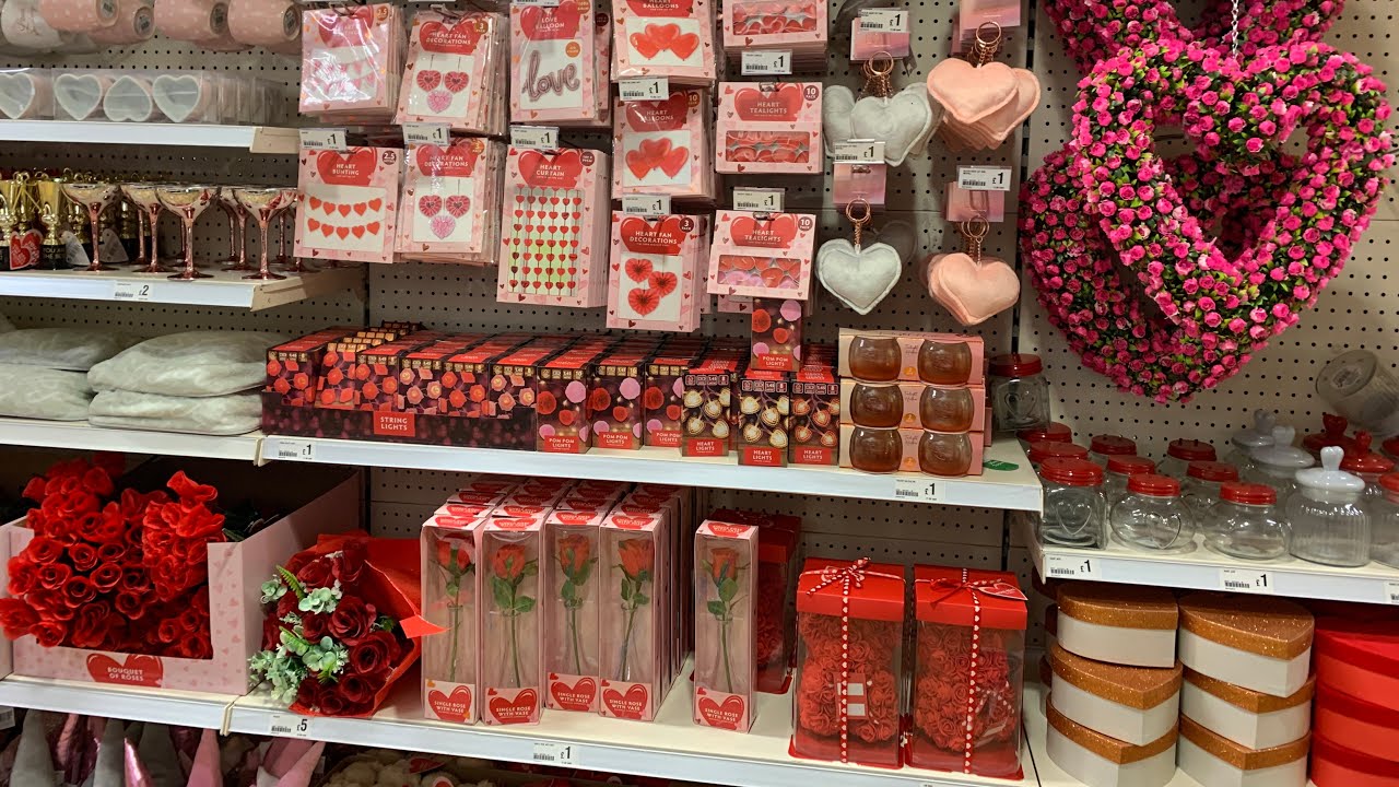 Valentines Day Collections in Poundland #valentinesday