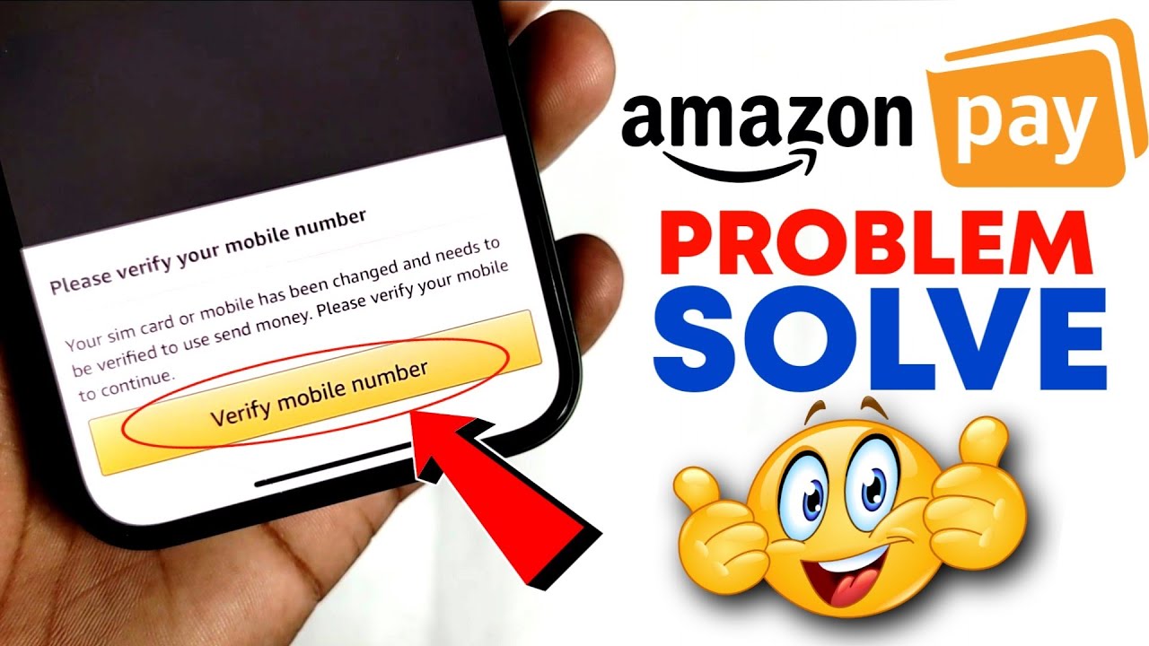 Fix Verify Mobile Number Amazon Pay Problem | Solve Please Verify Your Mobile Number