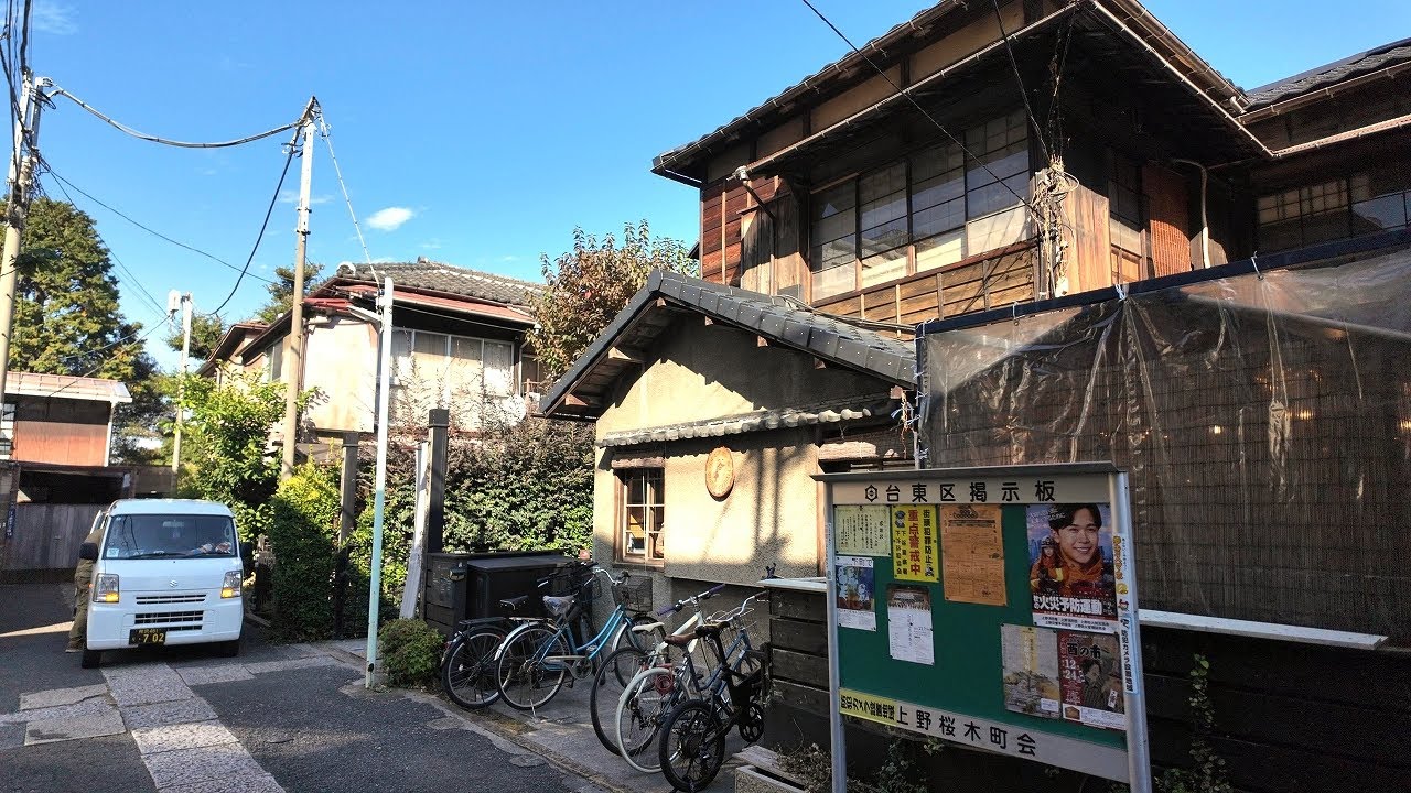 谷中を散歩【4K東京街歩き】Japan Tokyo 4K walking tour/Yanaka,Nippori