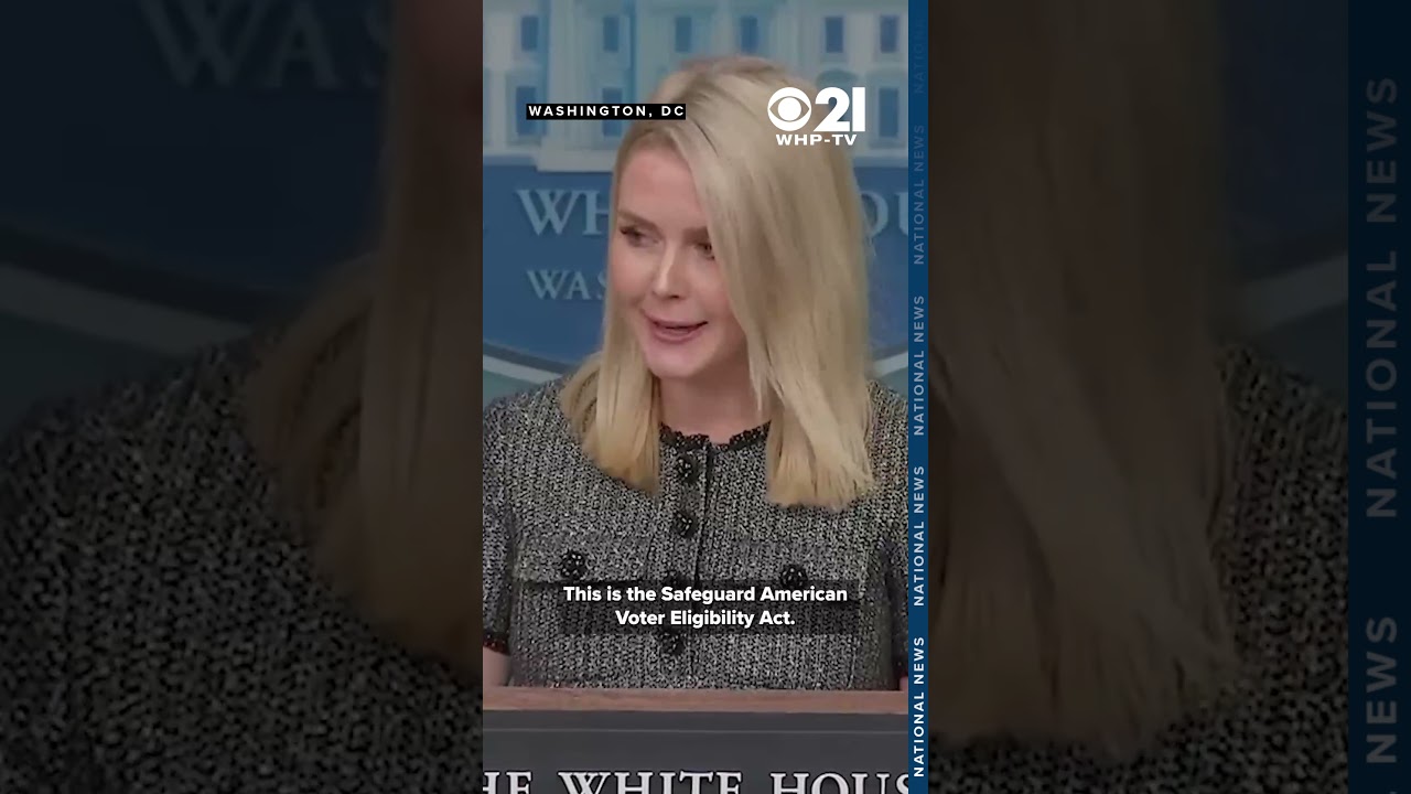 White House on the passing of the SAVE Act, requiring citizenship proof to vote