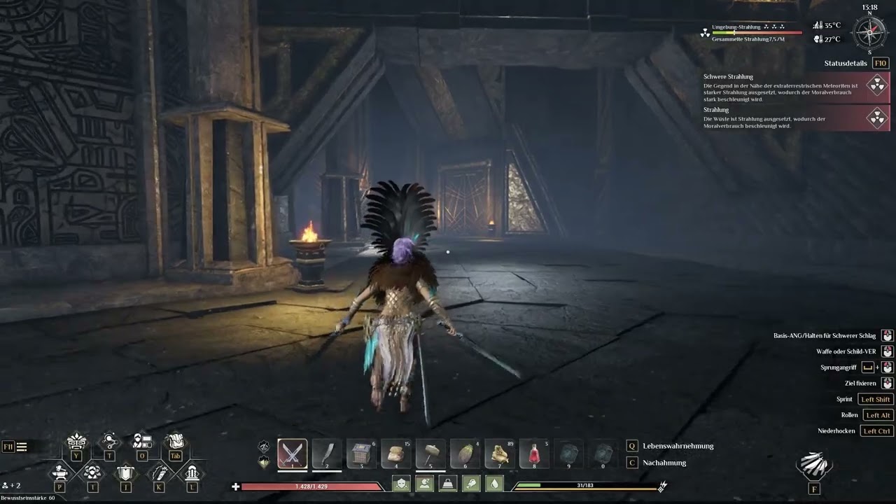 Versteckte Truhe / Inschrift finden in Soulmask