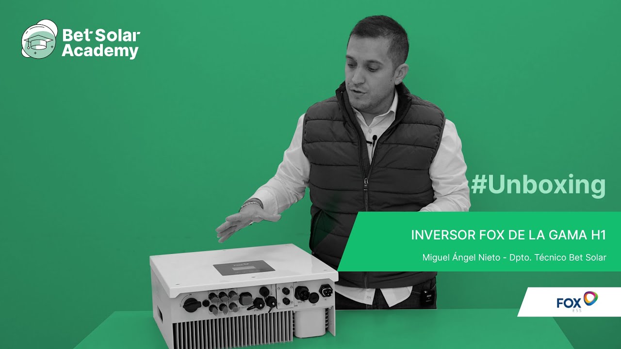 Bet Academy #Unboxing Inversor Fox de la gama H1