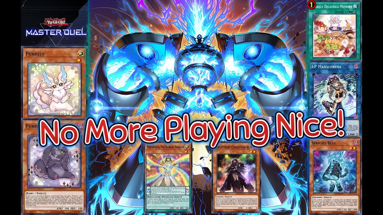 This Deck is Toxic? Nonono We Call it, Purrely Spright & Skill Issue! [Yu-Gi-Oh! Master Duel]