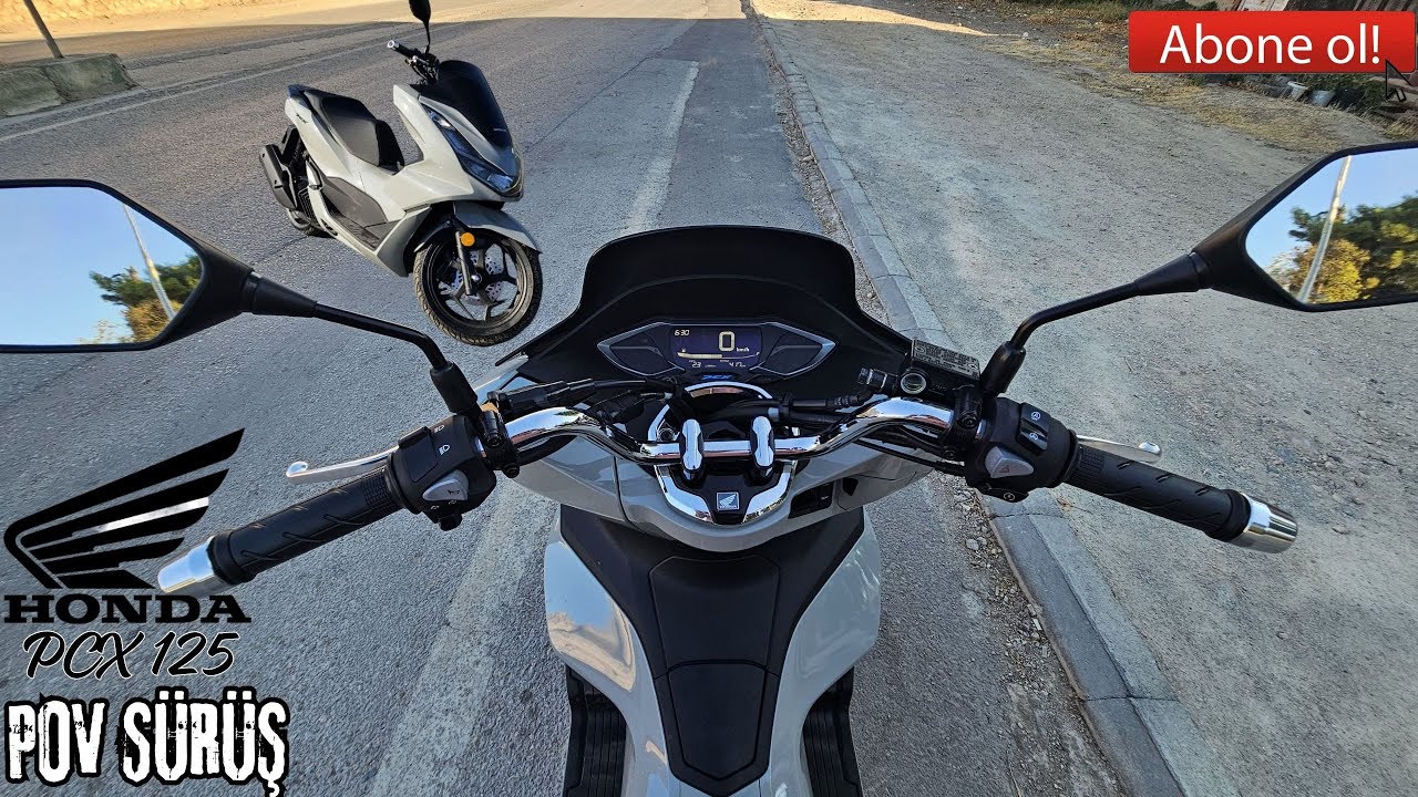 2024 Honda Pcx 125 İle Pov Sürüş