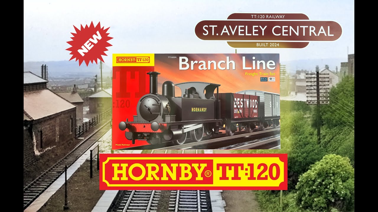 St. Aveley Central TT:120 - Hornby TT1005M Branch Line Freight Train Set