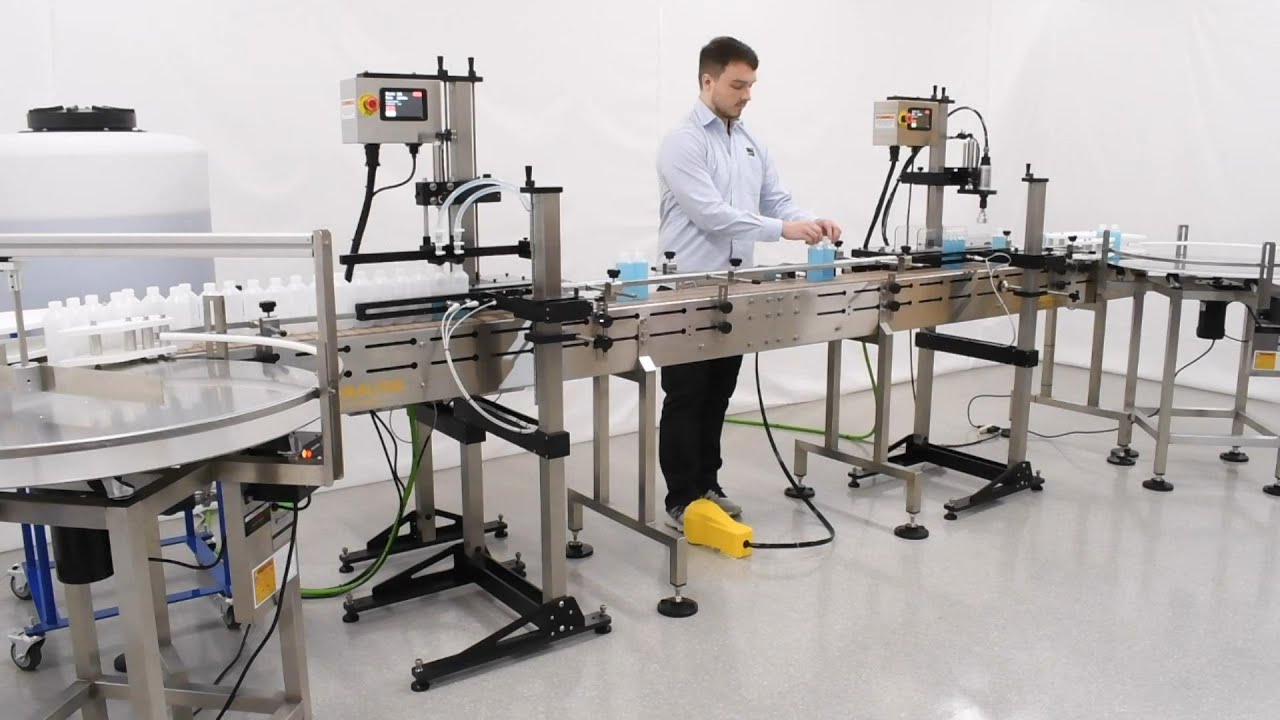 Bottling Line for Small to Medium Scale Production &ndash; Affordable, Accurate, Reliable