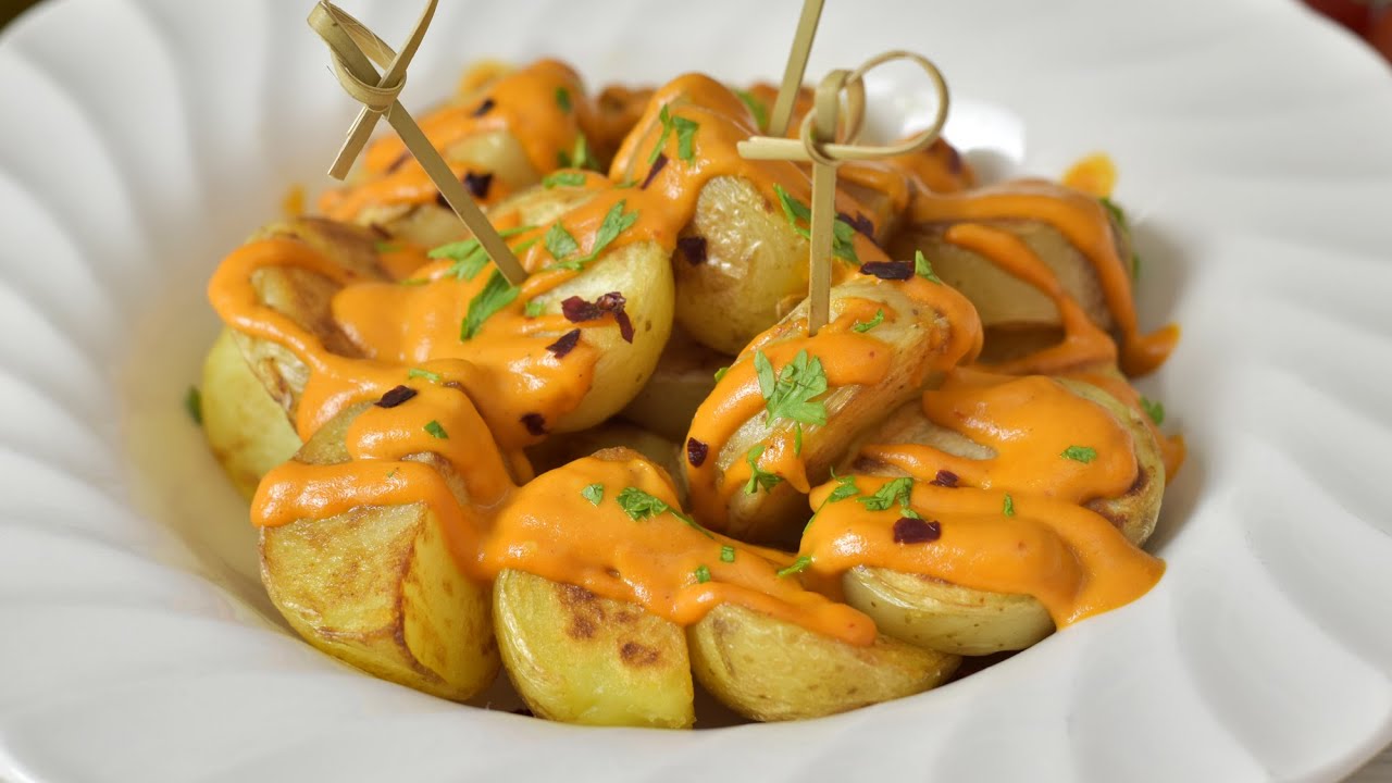 Patatas picantonas, como aperitivo o guarnición